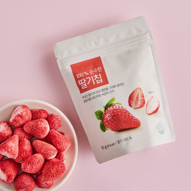 ORGA 100% Strawberry Chips, 10g