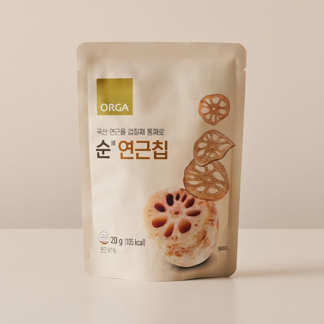 ORGA Lotus Root Chips, 20g