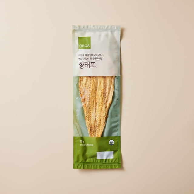 ORGA Dried Pollack Fillet, 80g
