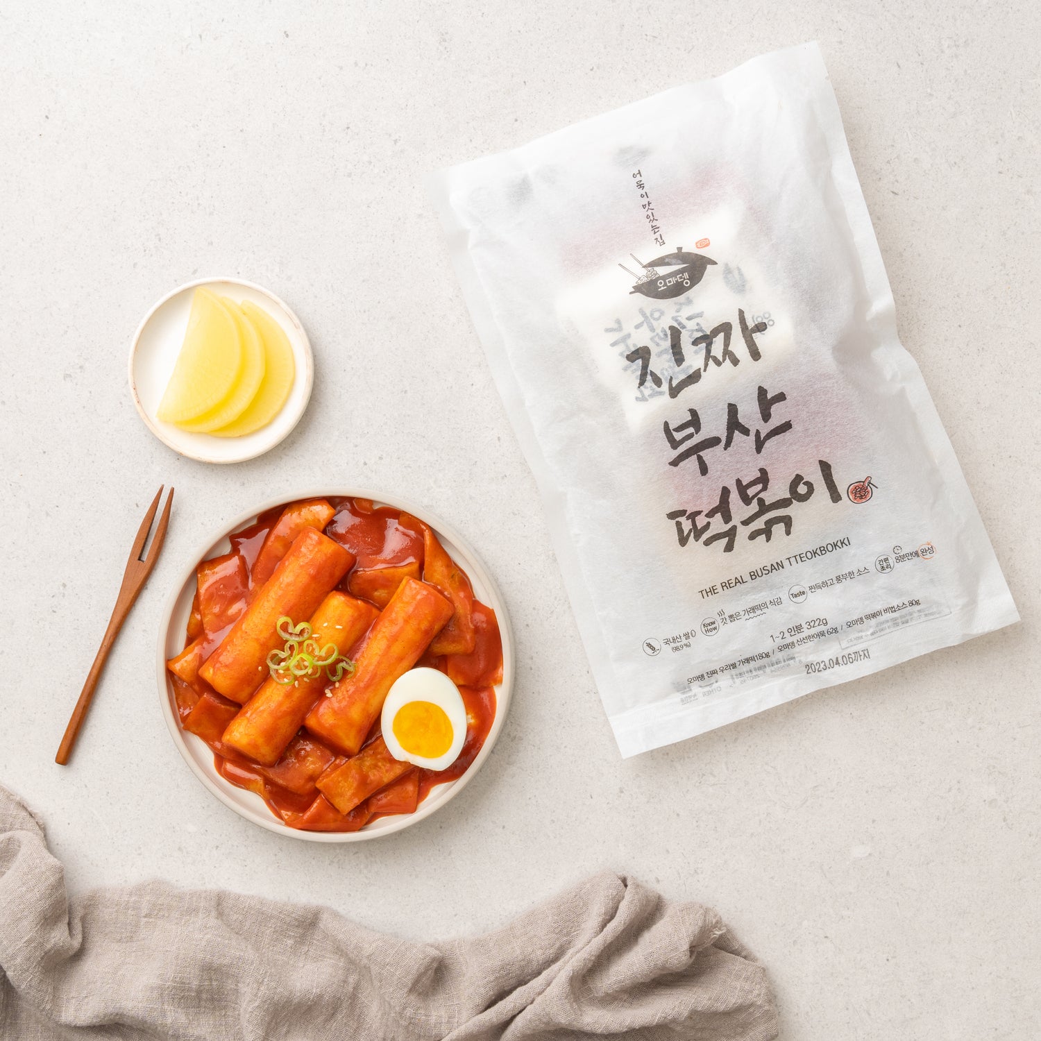 Frozen Real Busan Tteokbokki, 322g