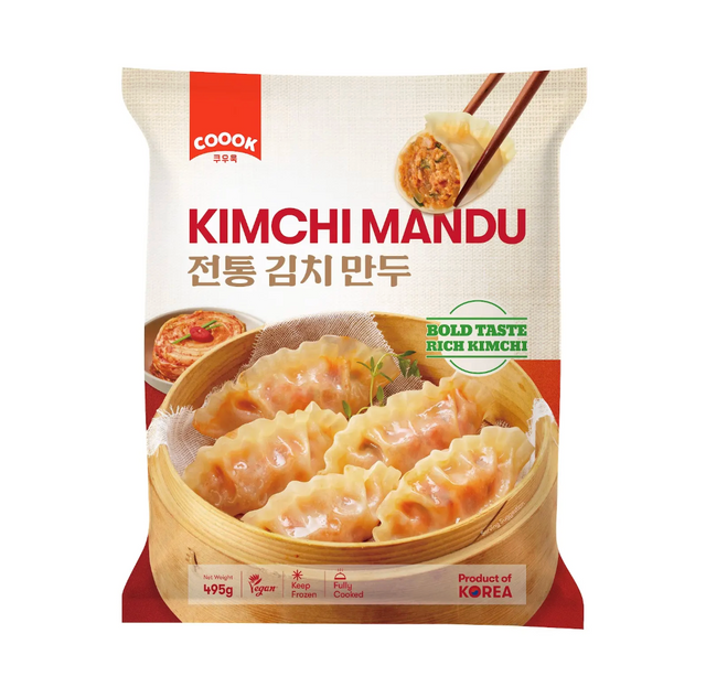 Frozen Kimchi Mandu, 490g