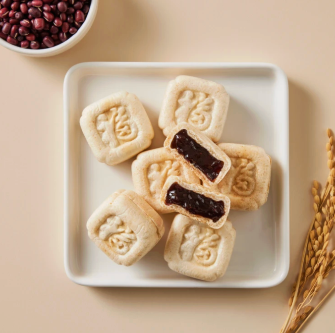 ORGA Brown Rice Monaka with Red Beans (13gx8EA)