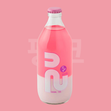 Seoul Pink Makgeolli (ABV 7.5%), 500ml