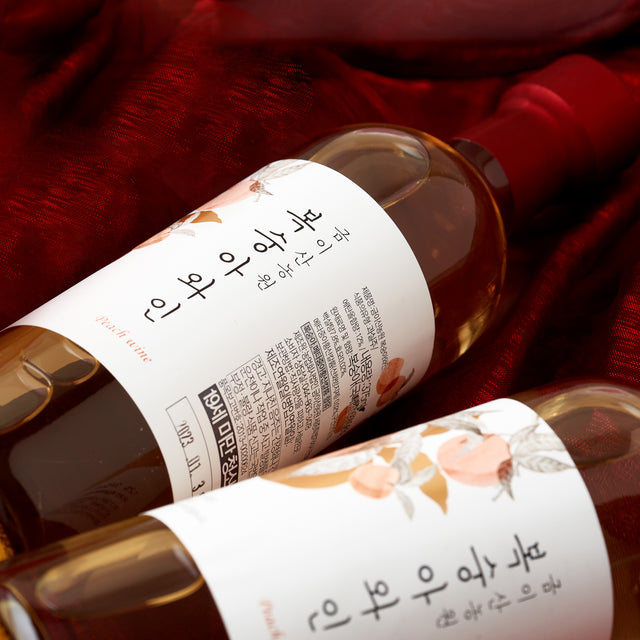 Peach Wine (ABV 12%), 375ml