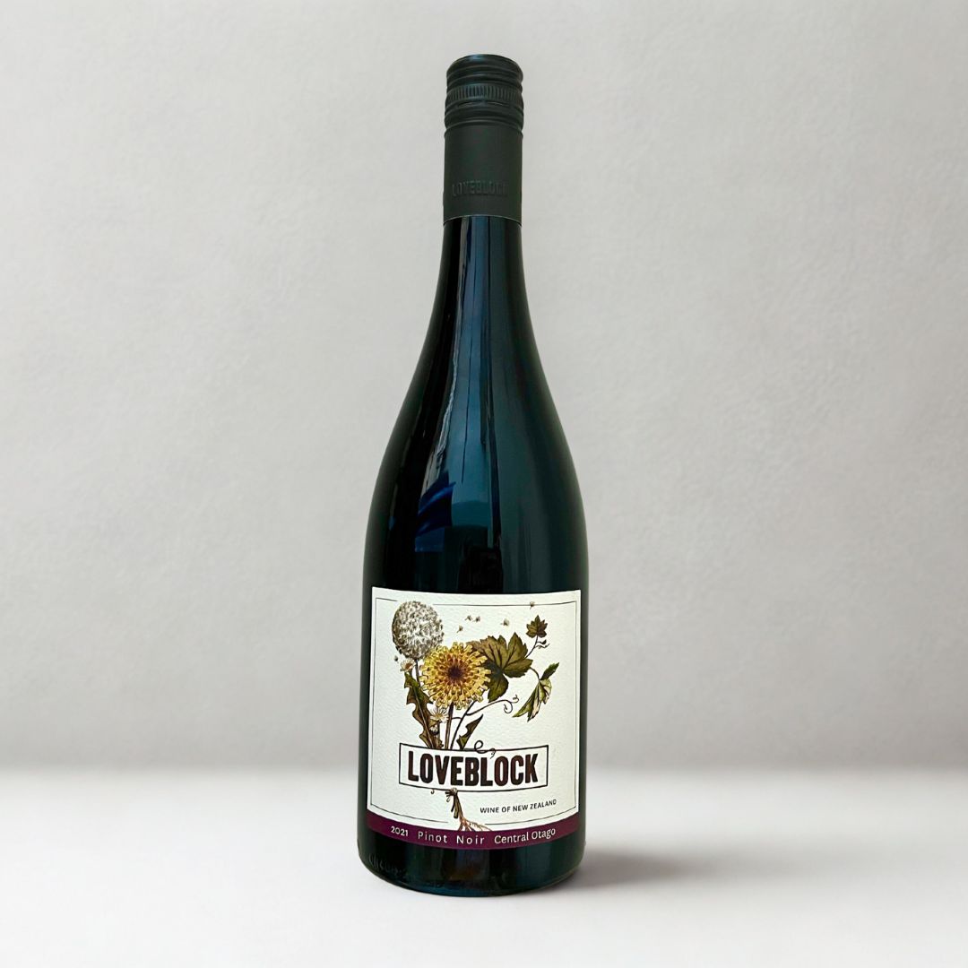 Loveblock Pinot Noir Central Otago 2021 (ABV 12.5%), 750ml