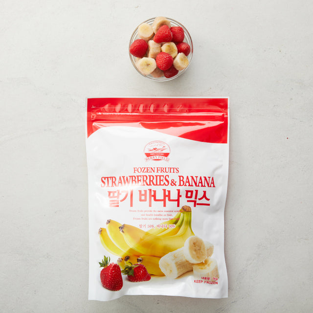 Berryfield Frozen Strawberries & Banana, 1kg