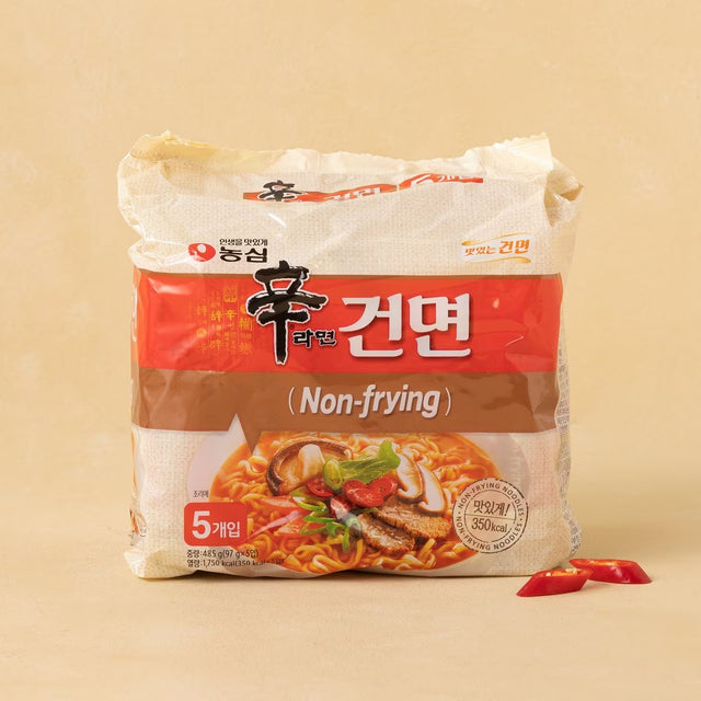 Shin Ramyun Non Frying Ramen Noodles, 5x97g