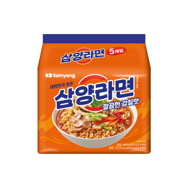 Samyang Ramen Original Noodles, 5x120g