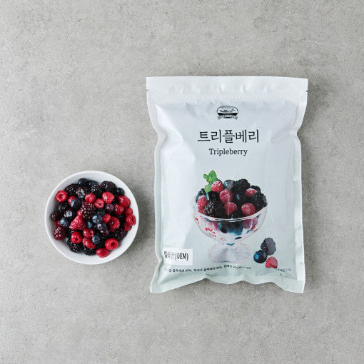 Berryfield Frozen Triple Berry, 1kg