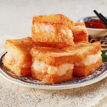 Saongwon Frozen Menbosha Fried Shrimp Toast, 400g