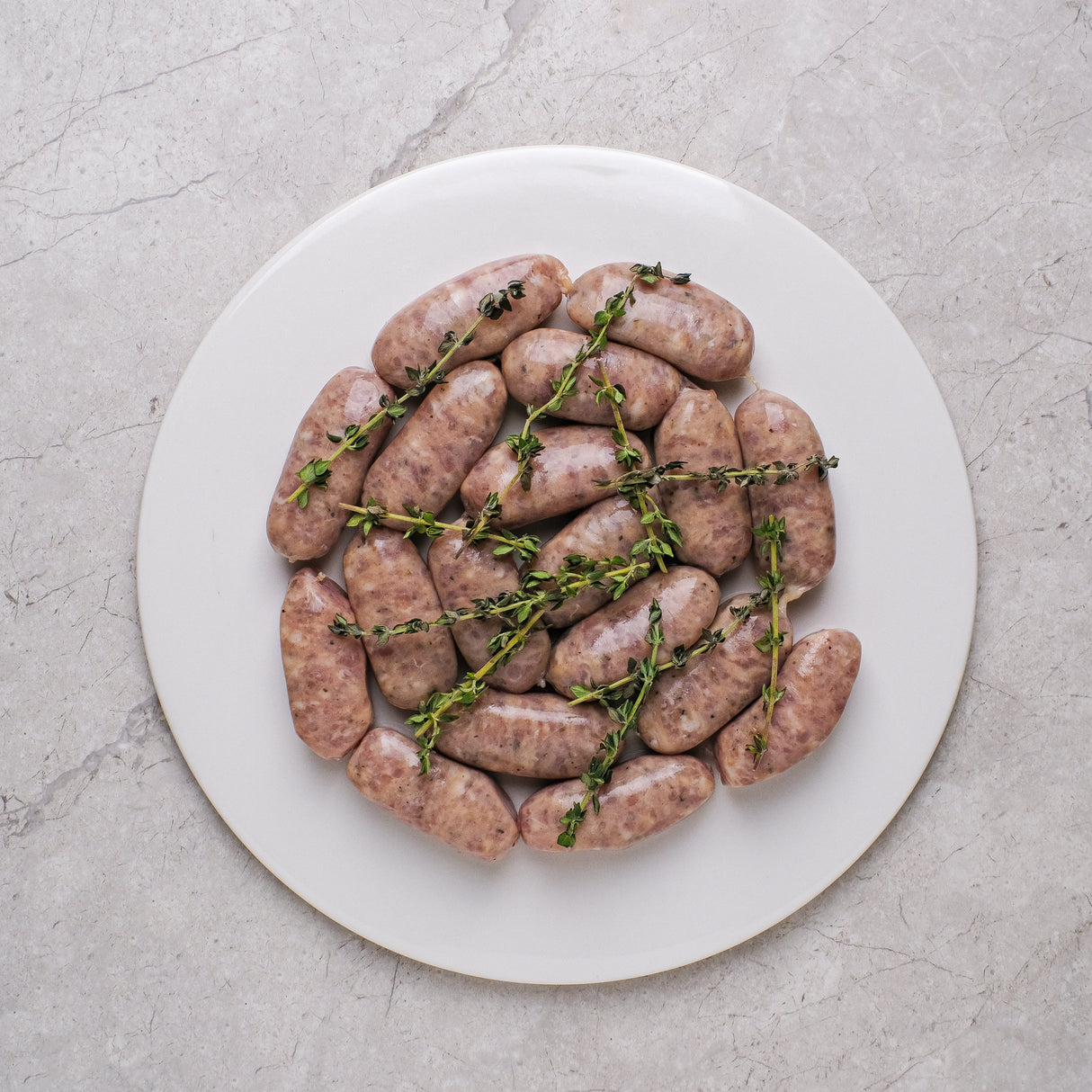 Pork Thyme & Garlic Sausage Chilled, 250g