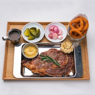 Cooked Food - Ribeye Steak Set