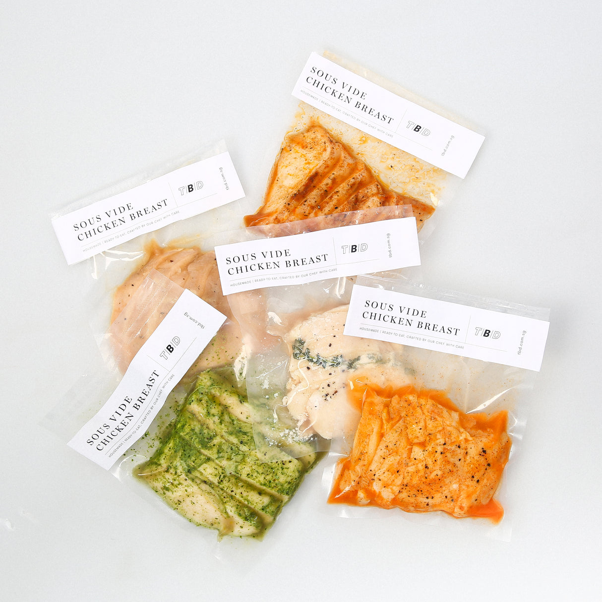 Sous Vide Basil Chicken Breast Frozen, 170g