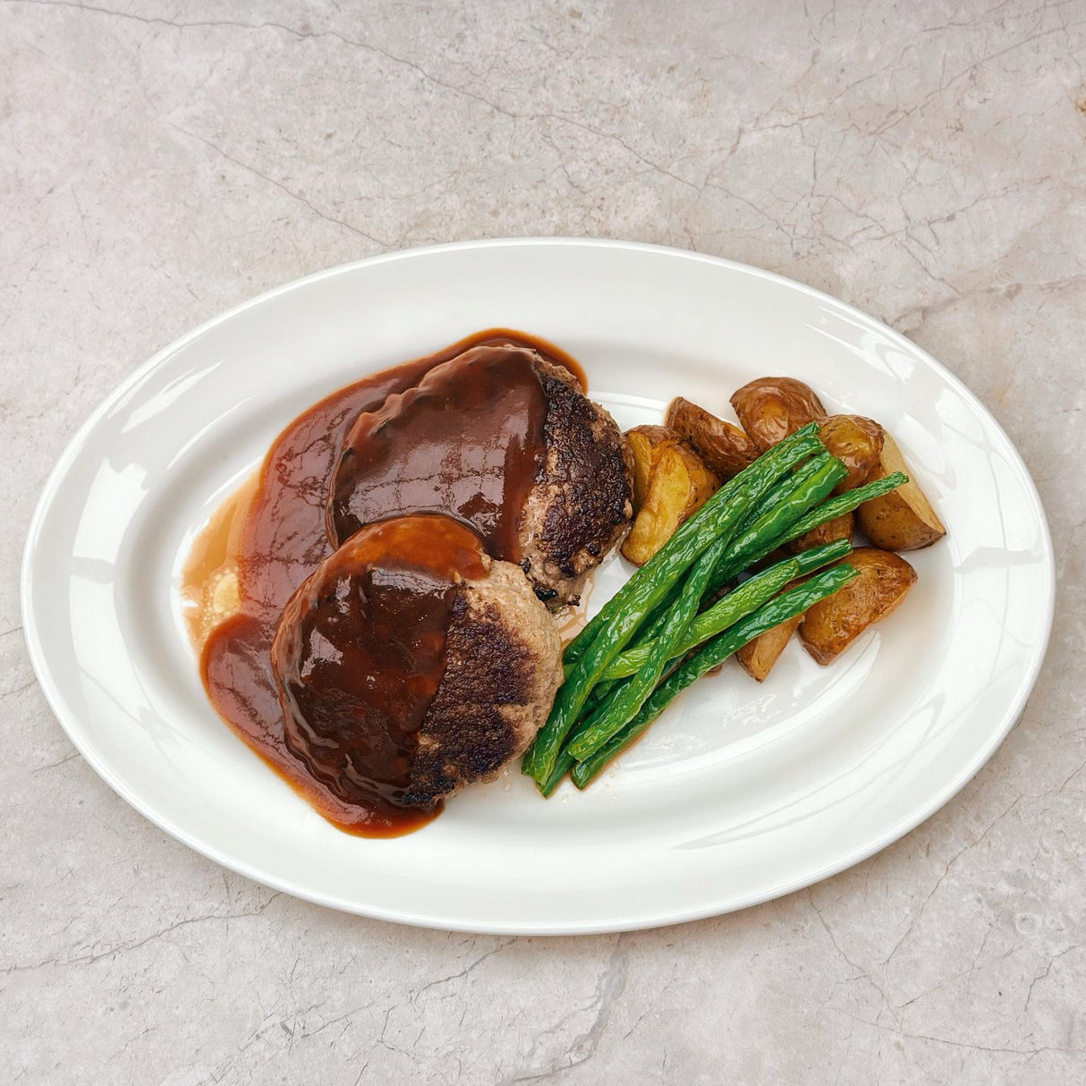 Fresh Meal Kit, Hamburg Steak (2 Patties)