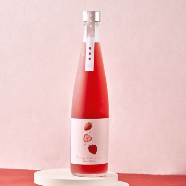 Strawberry Wine (ABV 8%), 500ml