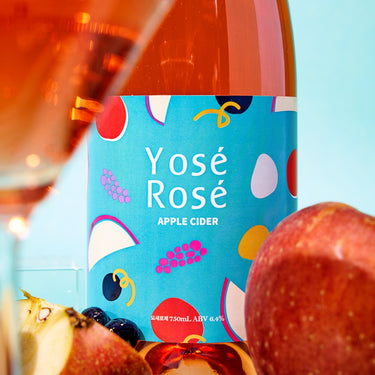 Yosé Rosé Omija Berry Cider (ABV 6.4%), 750ml