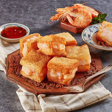 Saongwon Frozen Menbosha Fried Shrimp Toast, 400g