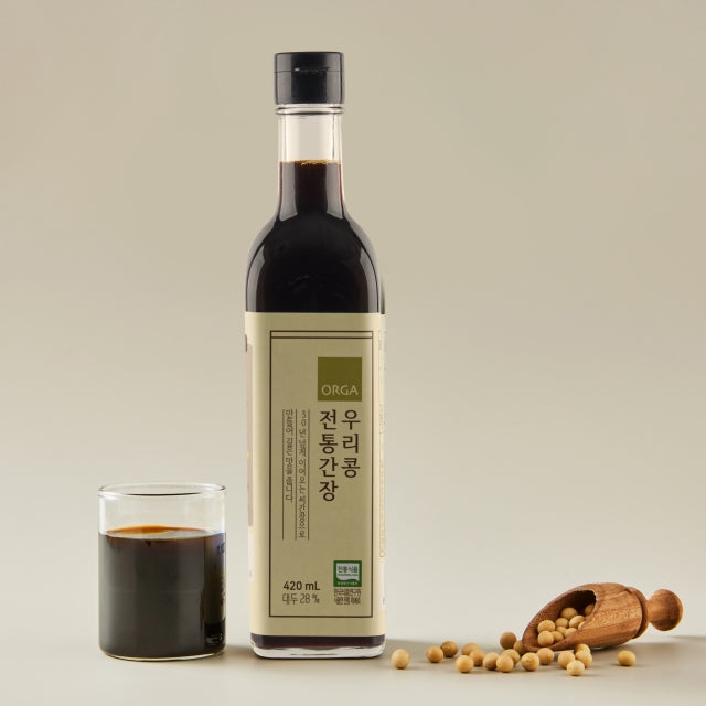 ORGA Traditional Soy Sauce, 420ml