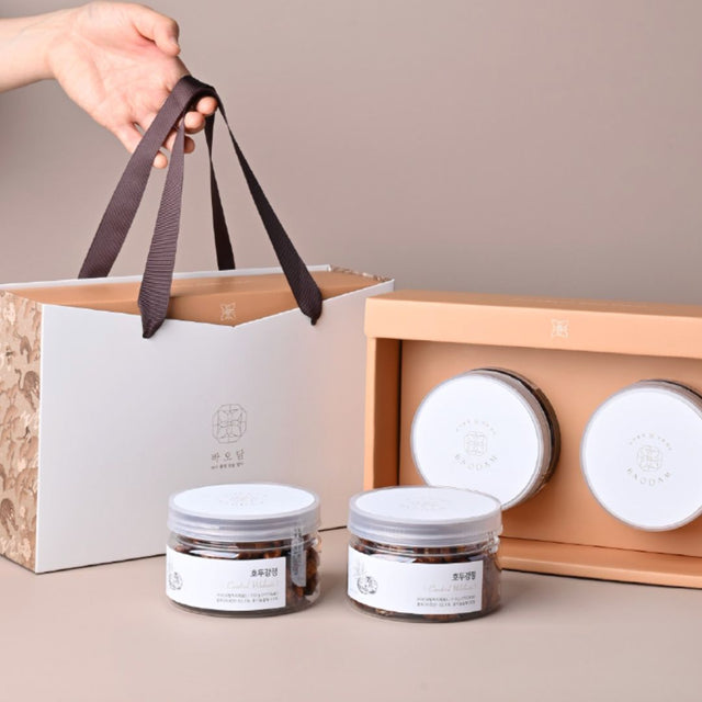 Baodam Signature Han-gwa Gift [Walnut Gangjeong+Gaeseong Yakgwa]