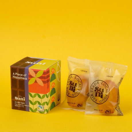 SUNI Madeleine Lemon 2pcs 수니 마들렌 레몬, 64g