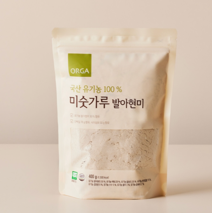 ORGA Organic Korean Multi-Grain Powder, 400g