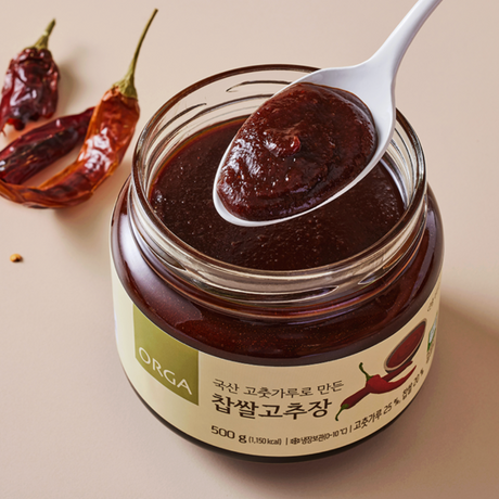 ORGA Glutinous Rice Gochujang, 500g