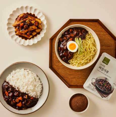 ORGA Black Bean Powder(Jjajang), 100g