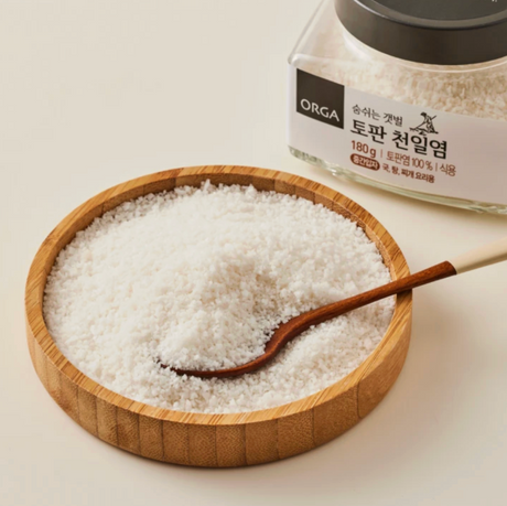ORGA Solar Sea Salt (Medium Grain) 180g