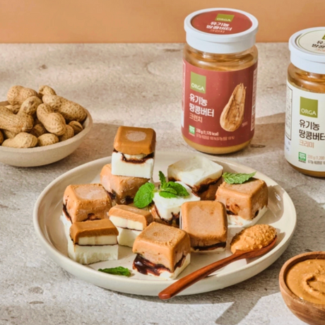 ORGA Organic Peanut Butter Crunchy 220g