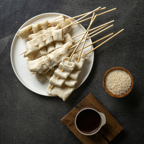 Frozen Square Fish Cake Skewered, 500g