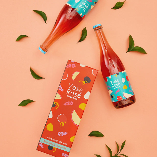 Yosé Rosé Omija Berry Cider (ABV 6.4%), 750ml