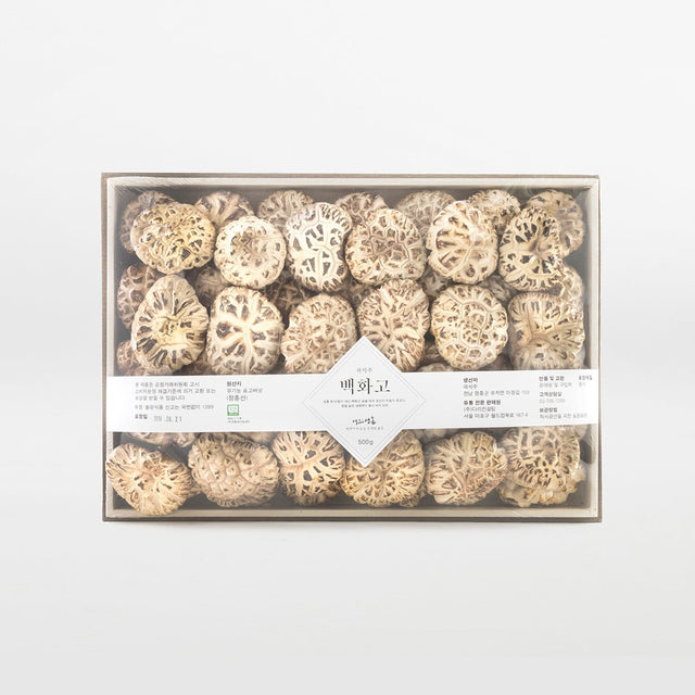 Baekhwago White Shiitake Mushroom, 500g