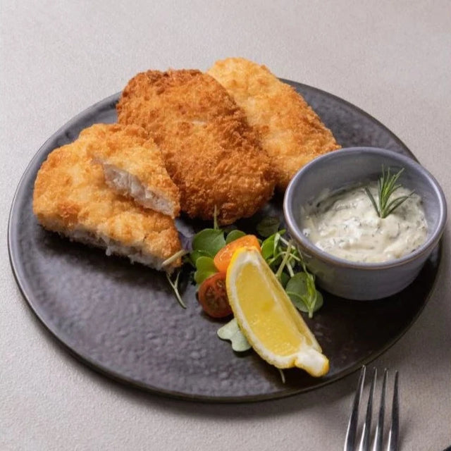 Frozen Breaded Fish Cutlet, 600g