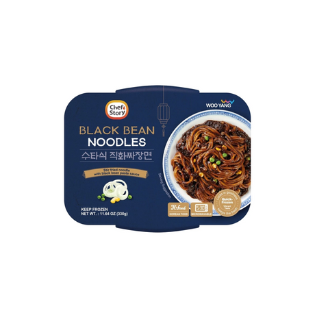 Frozen Black Bean Noodles, 330g