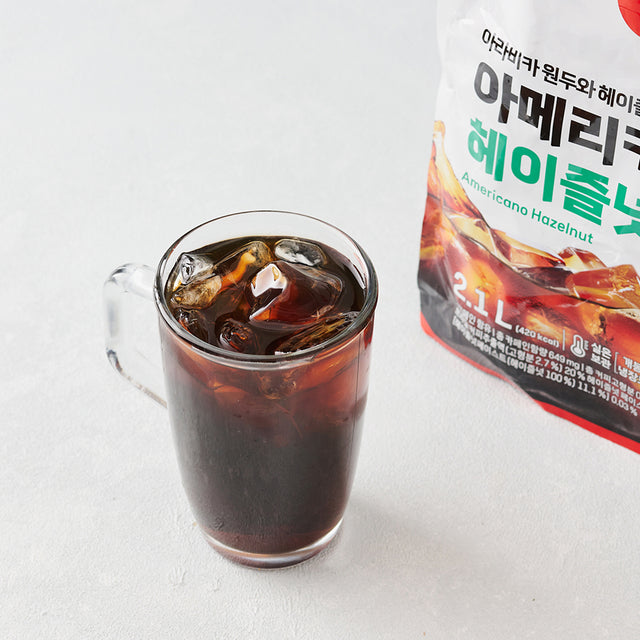 Hazelnut Americano 아메리카노 헤이즐넛, 2.1L