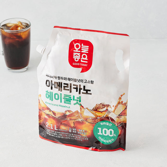 Hazelnut Americano 아메리카노 헤이즐넛, 2.1L