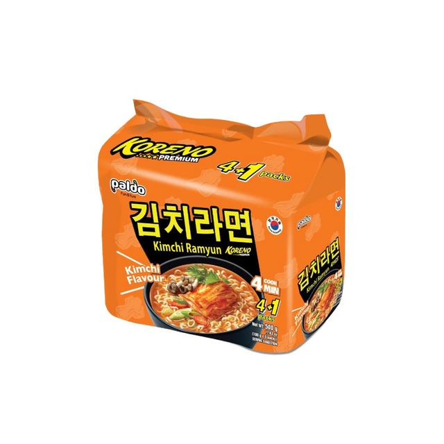 Koreno Kimchi Ramen 김치라면, 5x102g