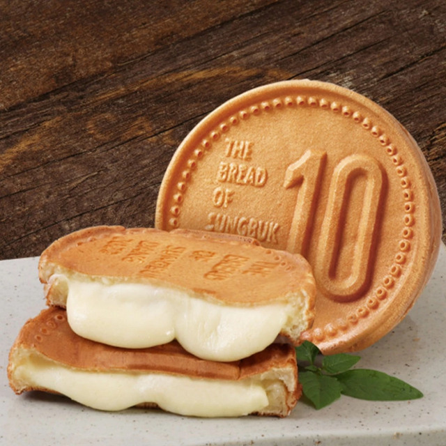 Frozen 10 Won Bread Original, 110g