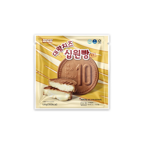 Frozen 10 Won Bread Original, 110g