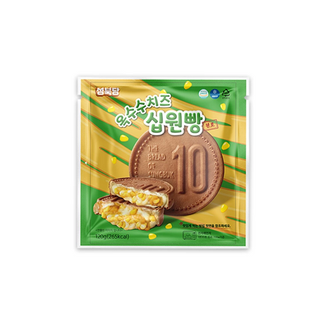 10 Won Bread Corn Cheese, 110g