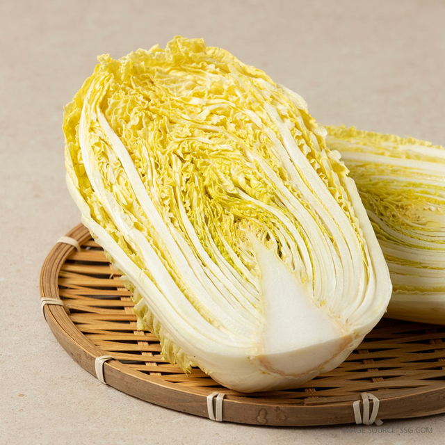 Fresh Korean Cabbage 배추, 600g/1.2kg