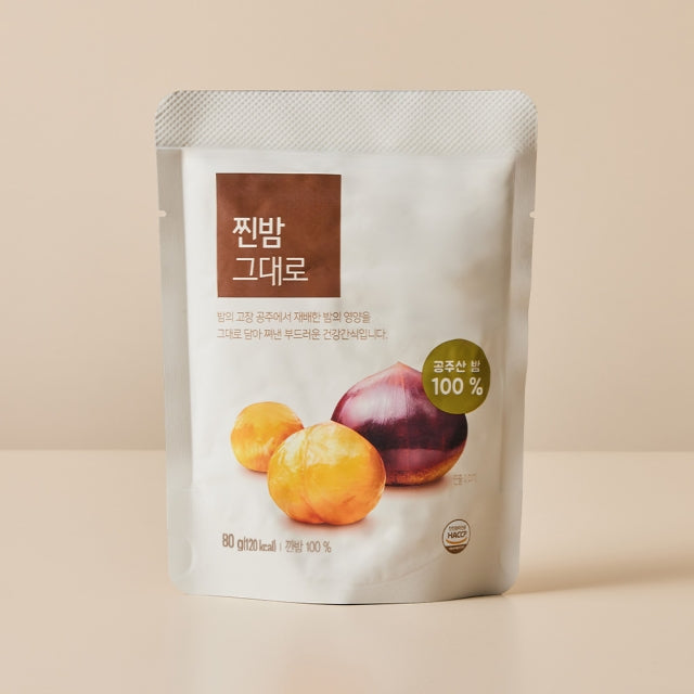 ORGA Pure Steamed Chestnut, 80g