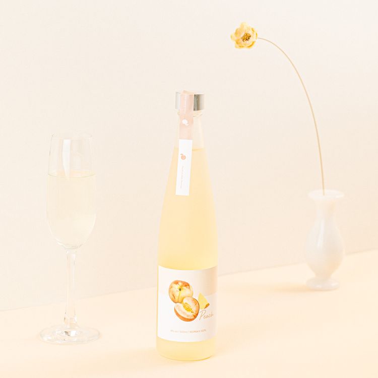 Peach Wine (AVB 8%), 500ml