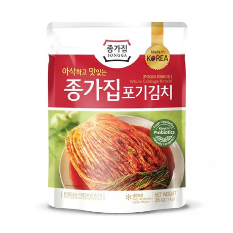 Whole Cabbage Poggi Kimchi 종가집 포기김치, 1kg