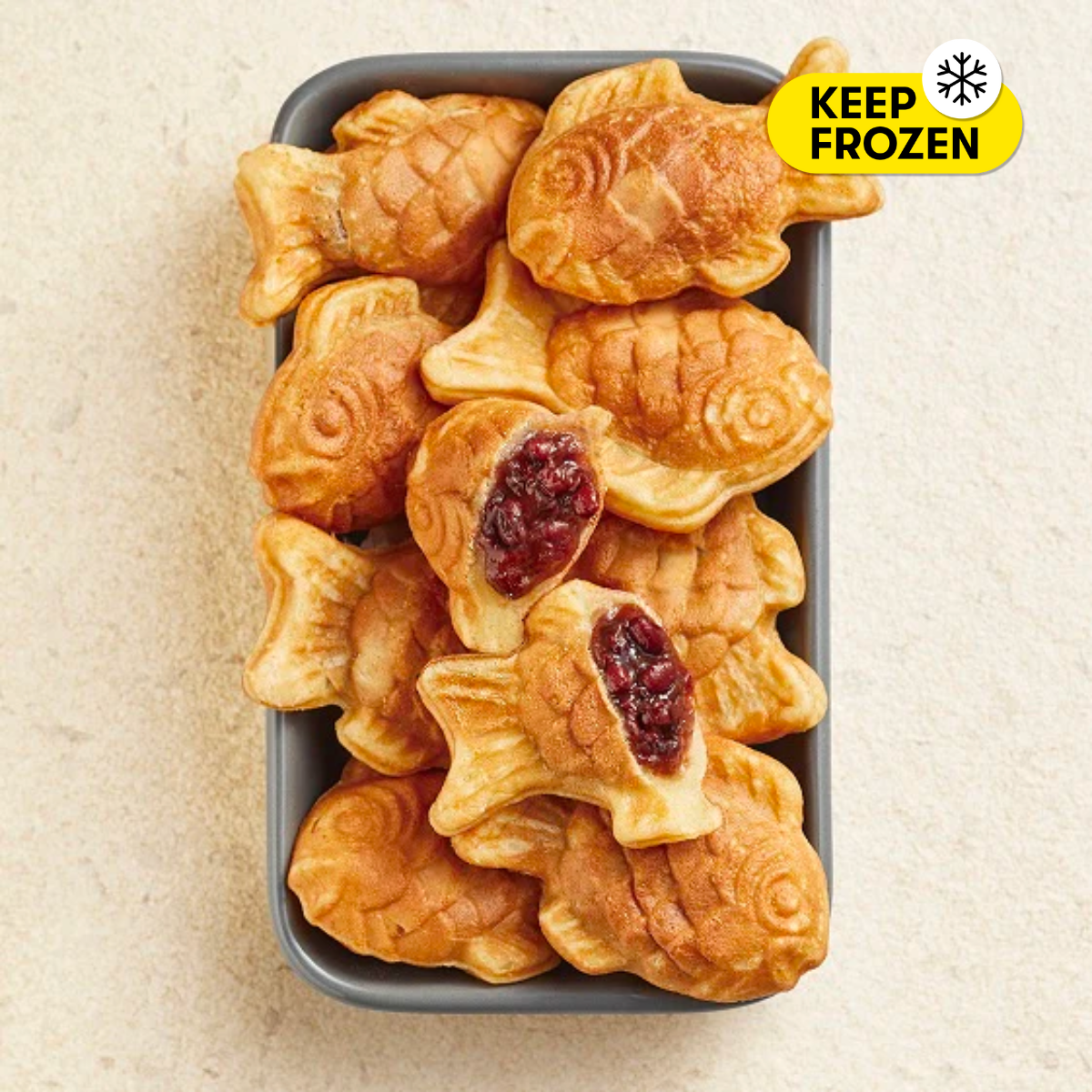 Korean Style Fish Shaped Waffles with Red Bean, 300g The Butcher's Dining