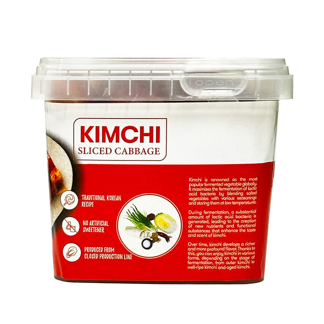 Halal Sliced Mat Cabbage Kimchi, 500g