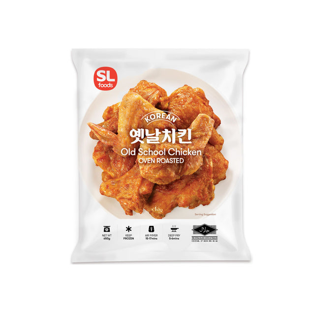 Frozen Old School Korean Oven Roasted Chicken, 650g