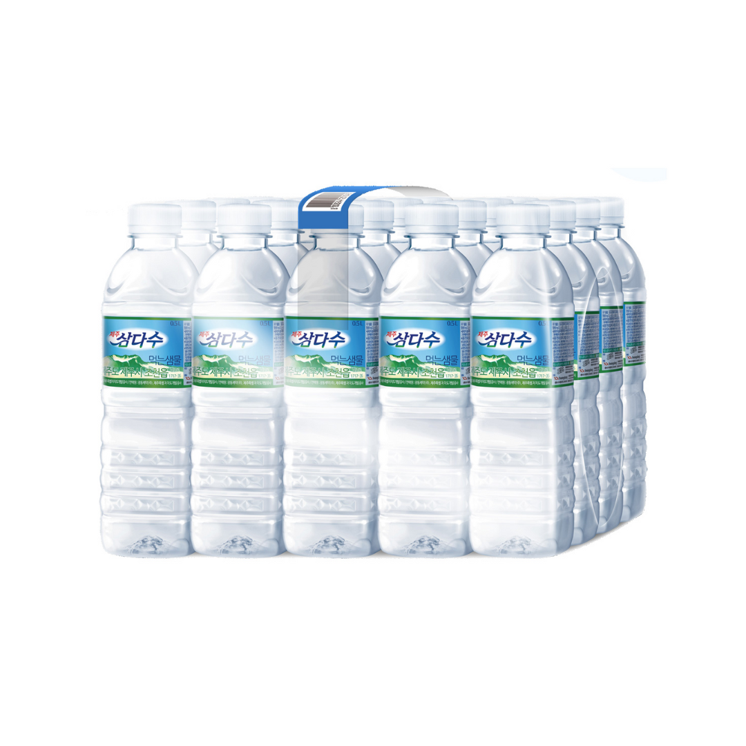 Samdasoo Jeju Samdasoo Mineral Water, 500ml x 20ea - The Butcher's Dining