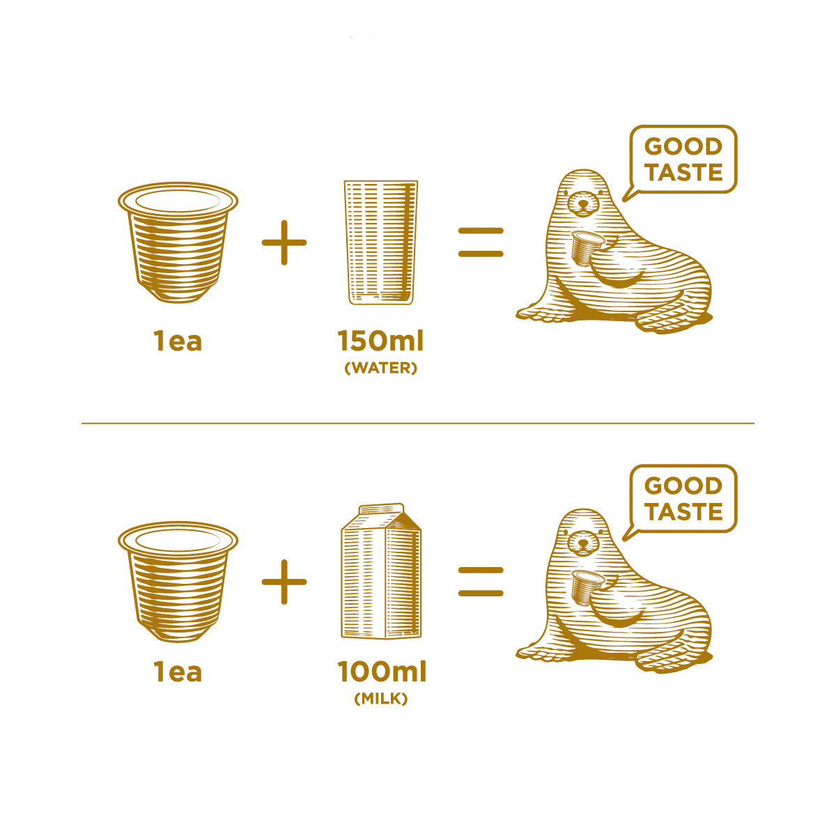 Decaffeinated Capsule, 55g