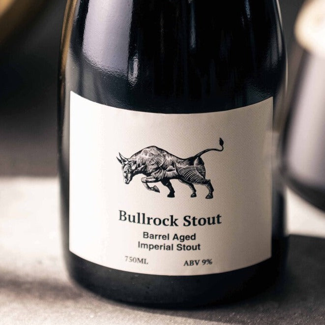 Bullrock Stout (ABV 9%), 750ml